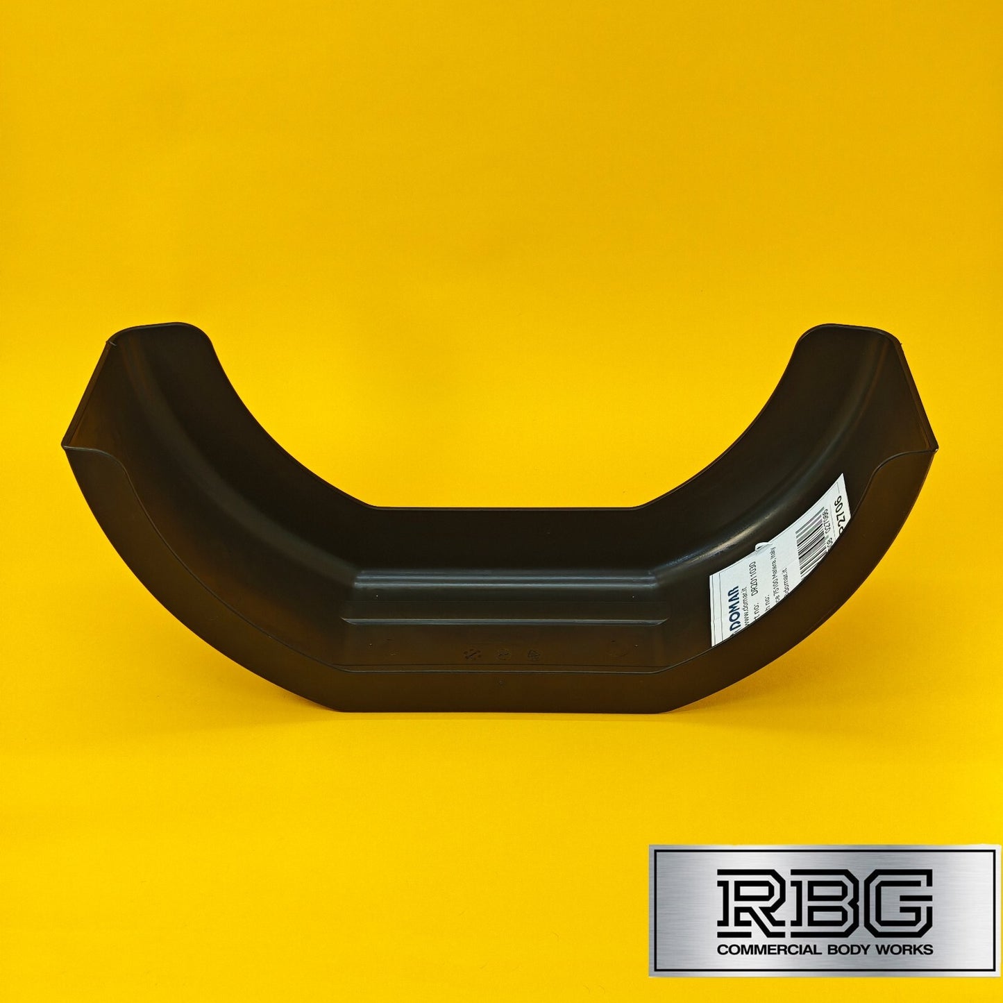 10 Inch Plastic Mudguard Single 610mm x 180mm for Trailer 10″ Wheel Domar Deluxe