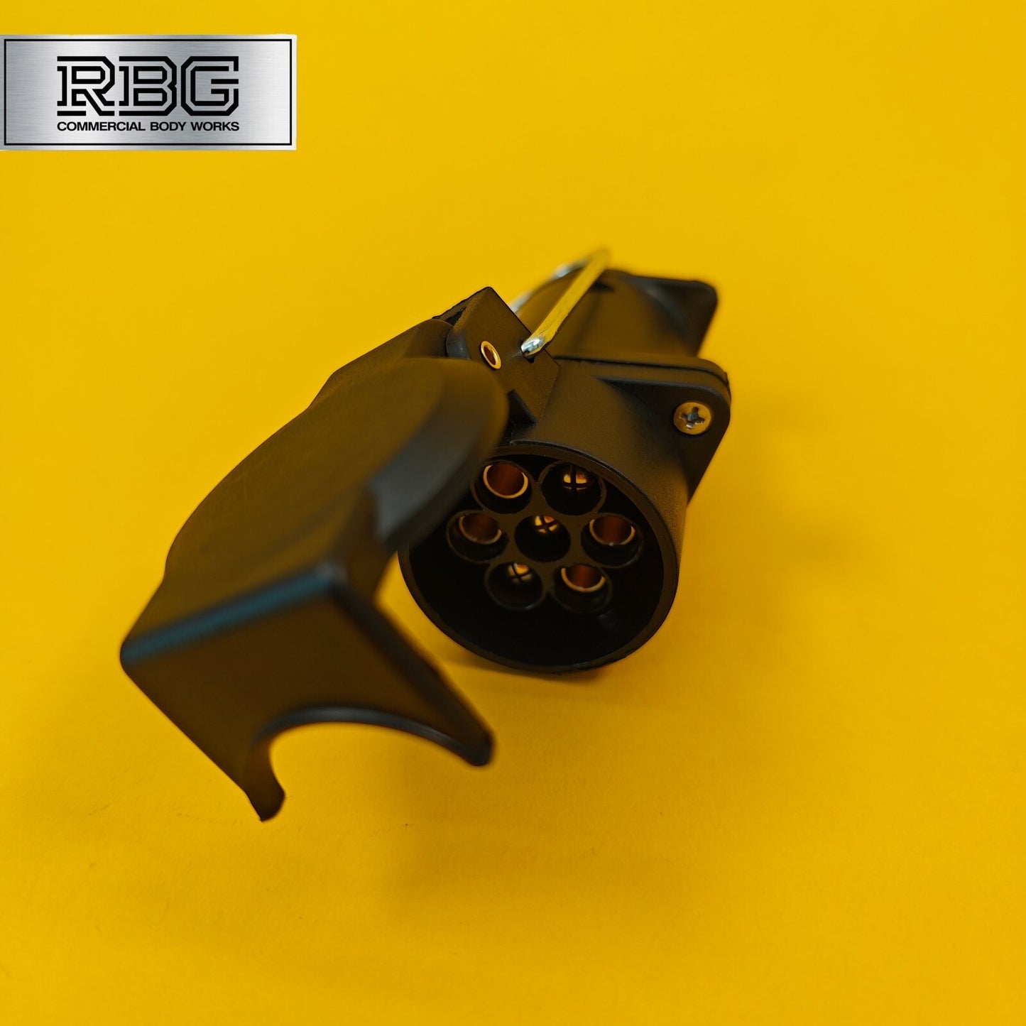 12N 7 Pin Flying Socket Plastic Towing Electrics Socket for Trailers Caravans