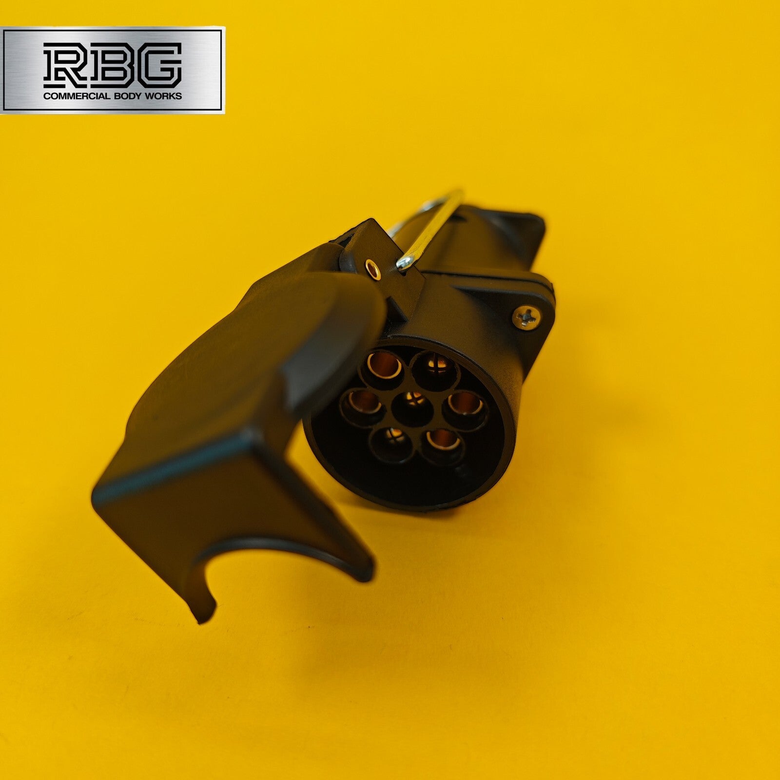 12N 7 Pin Flying Socket Plastic Towing Electrics Socket for Trailers Caravans