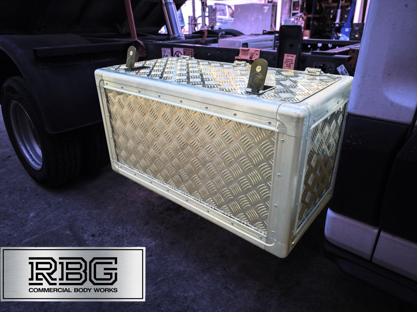Aluminium Toolbox Storage Box Lockable - Ford Transit Trucks ##FREE POSTAGE!!!##