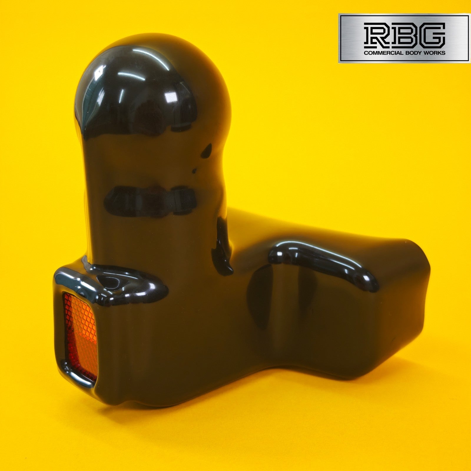 Cover with Reflector ALKO High Reach Towball Black PVC Standard 50mm Tow Ball