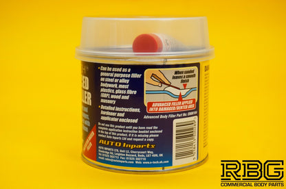 Advanced Body Filler Car Bodywork Anti Rust Dent Gouge Splits Scratches Repair