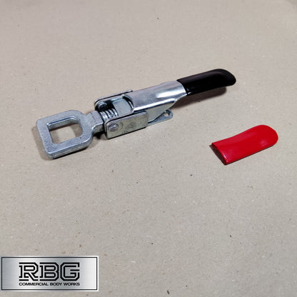 1x Over Centre Latch Clamp Spring Loaded for Brian James & other Trailers Ramps