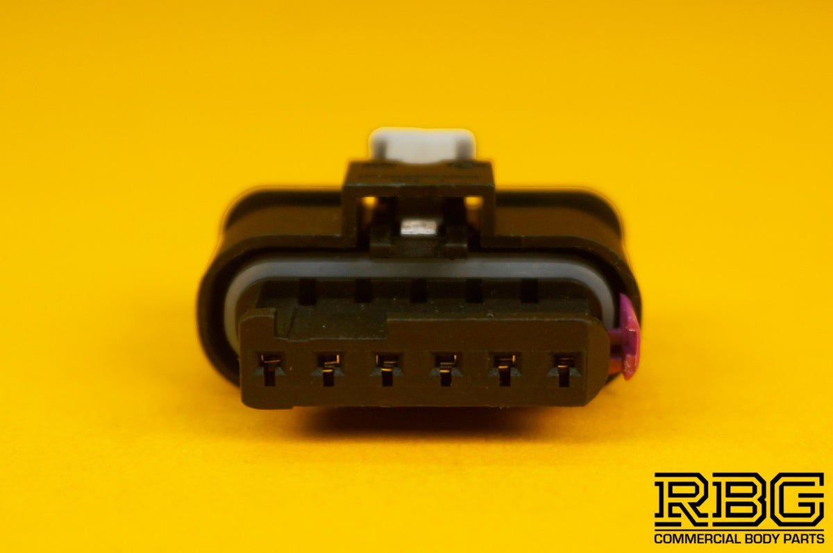 Rear Tail Light Connector 6 Pin Plug For Fiat 500X 2016-2022 Rear Lamp Plug