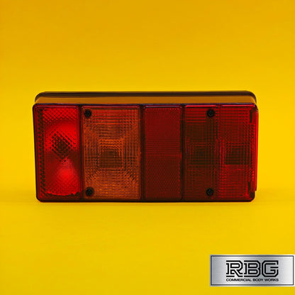 Rear Combination Bulb Light AJBA 6 Function Lamp for Trailer Caravan 12V Italy