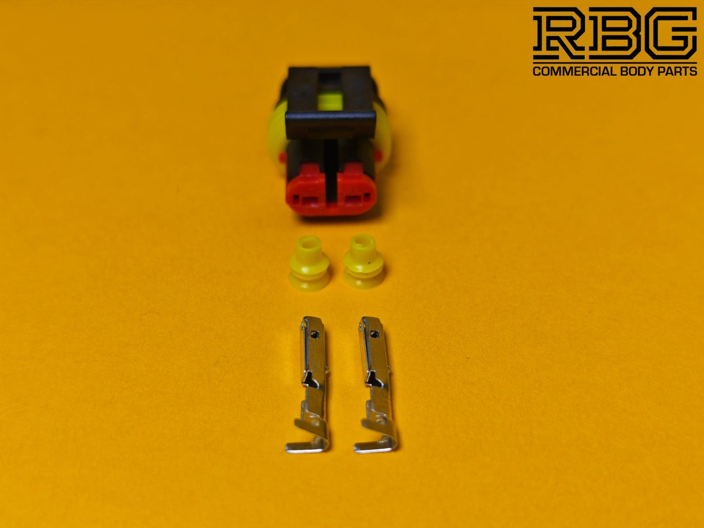 SuperSeal Plug Kit 2 Way Male AMP Electrical Wiring Waterproof IP67 TE Housing