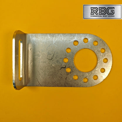 Right Angle Towbar Socket Plate 7 or 13 Pin Heavy Duty Mounting Trailers No Slot