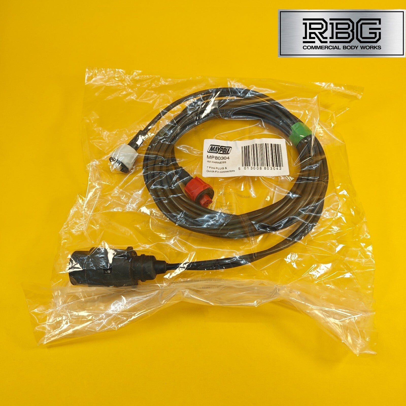 Marker Harness Radex 4M 7 Pin Plug 2x 5 Pin Connectors For Trailer Wiring Italy