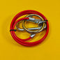 Breakaway Cable Red PVC 1m x 3mm for Trailer Caravan Safety Brake Cable UK