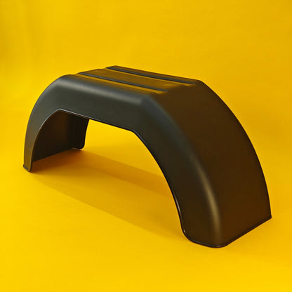 10 Inch Plastic Mudguard Single 610mm x 180mm for Trailer 10″ Wheel Domar Deluxe