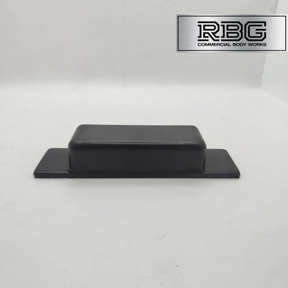 Rubber Tipper Block Pad 1x Mild Steel Weld on Landing Buffer Trailer 150mm HGV