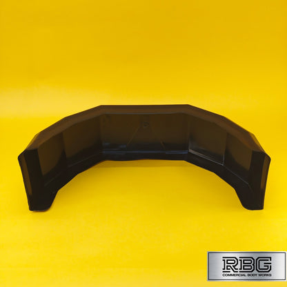 10 Inch Plastic Mudguard Single 610mm x 170mm for Trailer 10″ Wheels Black UK