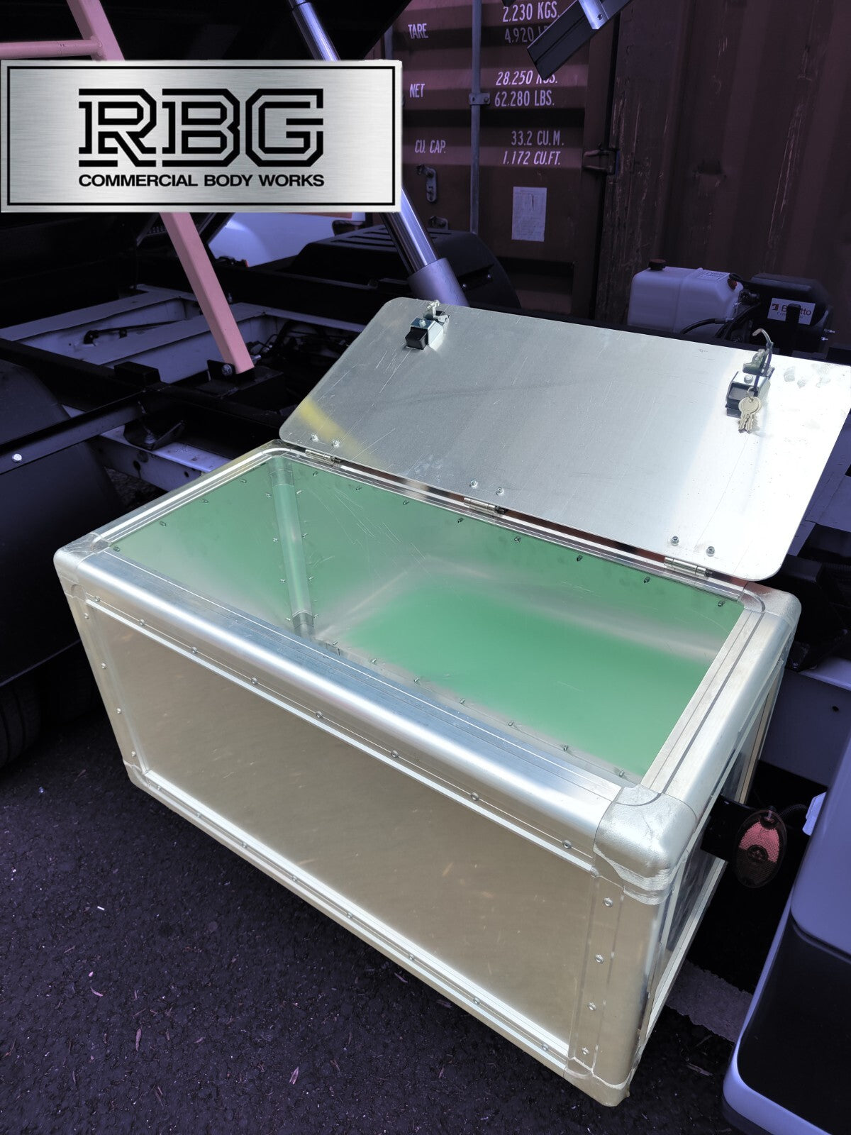 Aluminium Toolbox Ford Transit Trucks Lockable Storage Boxes FREE UK POSTAGE!!