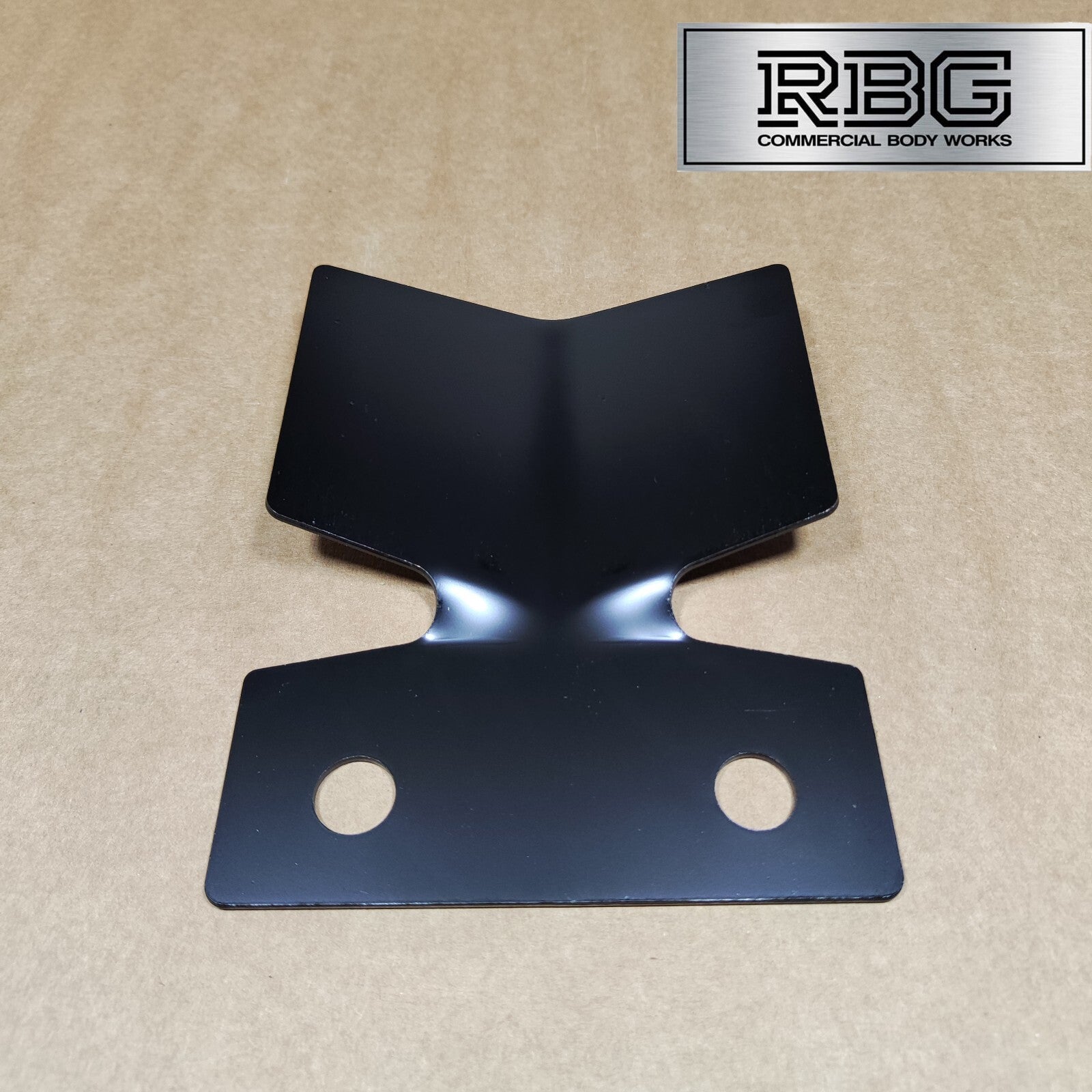 Bumper Protector Towbar Plate Tow Ball BLACK Bolt on Bracket Towing Trailer