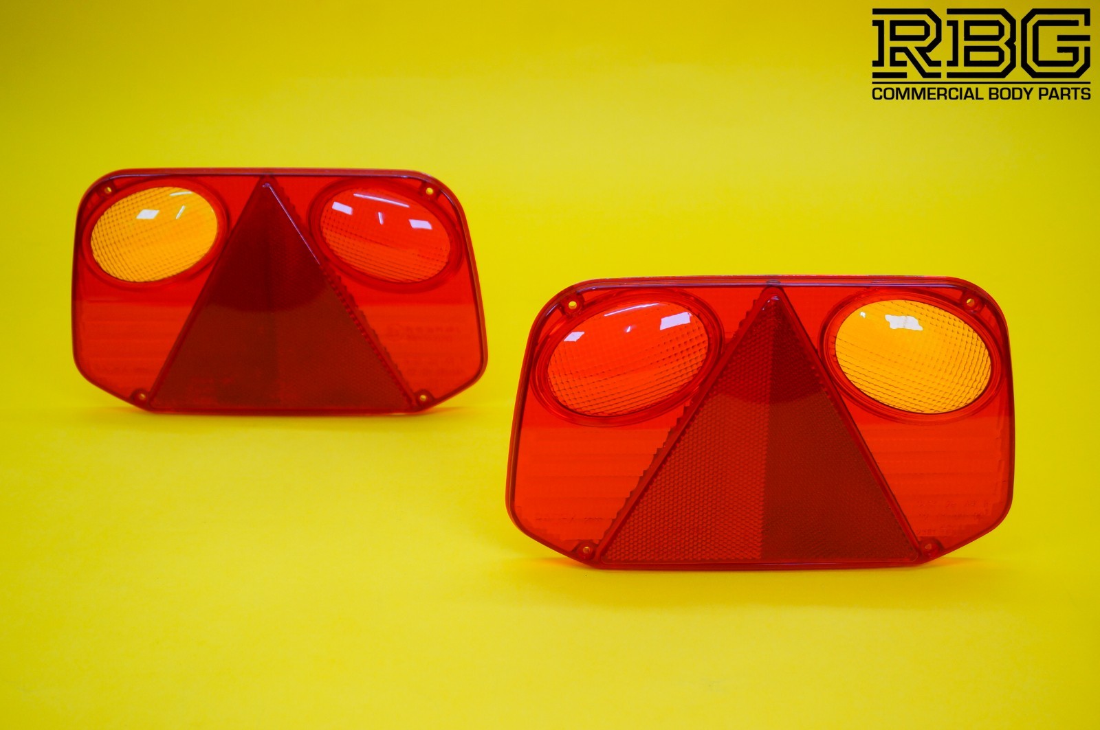 Replacement Lens Light PAIR LEFT & RIGHT for Radex 2800 Rear Combination Lamp