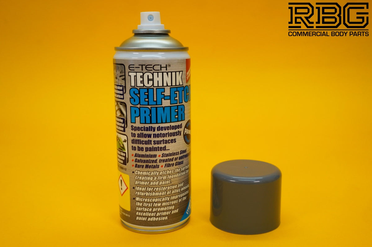 Advanced Body Filler + Technik Self Etch Primer Spray GREY Car Bodywork E-TECH