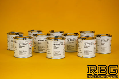 Engine Enamel Paint VARIOUS COLOURS E-TECH 250ml Heat Resistant Car Motorbike UK