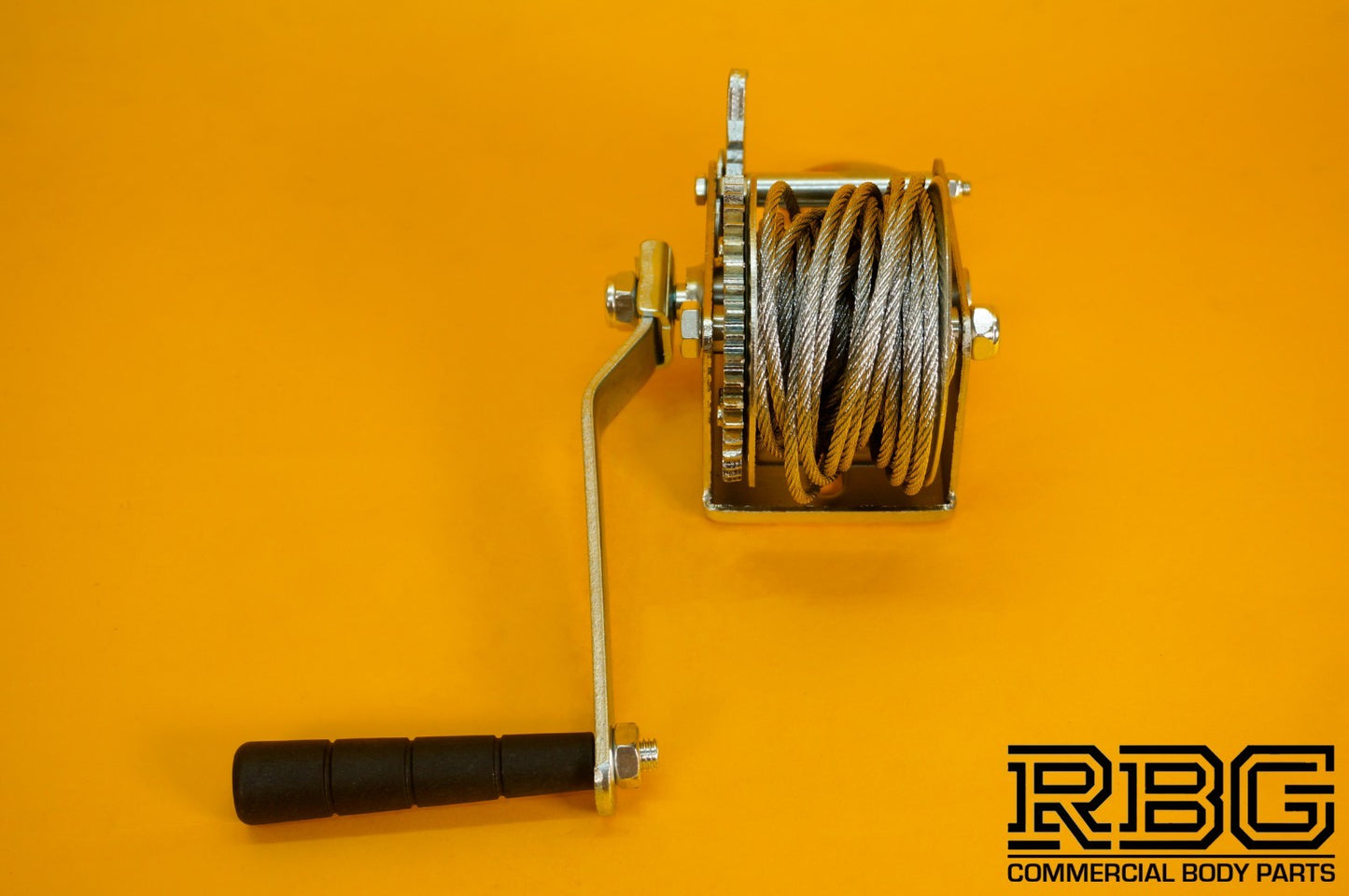 Manual Hand Winch 600lb + Steel Rope 8m & Hook Trailer Caravan Boat Winch Marine