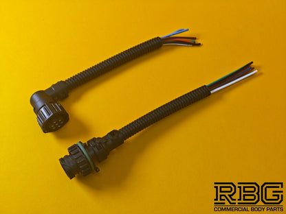 6/7 Pin Connector Plug Male + Female Rear Light SPRINTER, IVECO, MAN... Trucks
