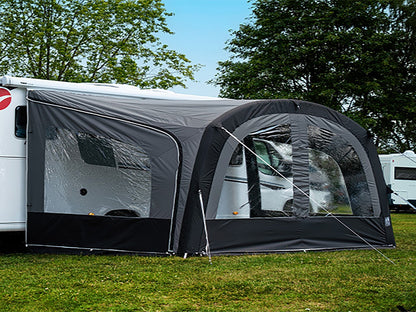 Stratford Air Sun Canopy PRO for Caravans Motorhomes H250cm, W400cm Black/Grey