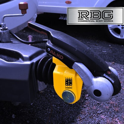 Stronghold High Security Hitchlock for ALKO Hitches Fits Ifor Williams Trailer