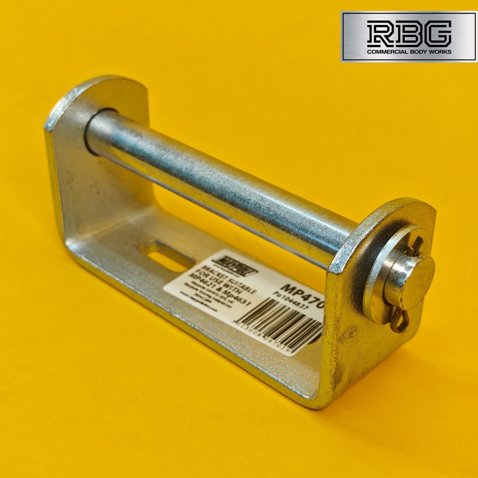 Keel Roller Bracket with 19mm Spindle for Boat Trailers Zinc Plated Steel UK