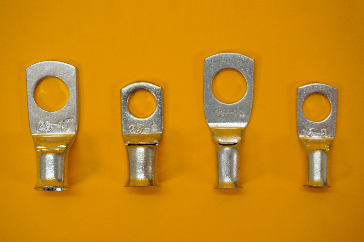 Copper Tube Lugs Battery Cable Terminals Eyelets 16mm² & 25mm² Various Packs