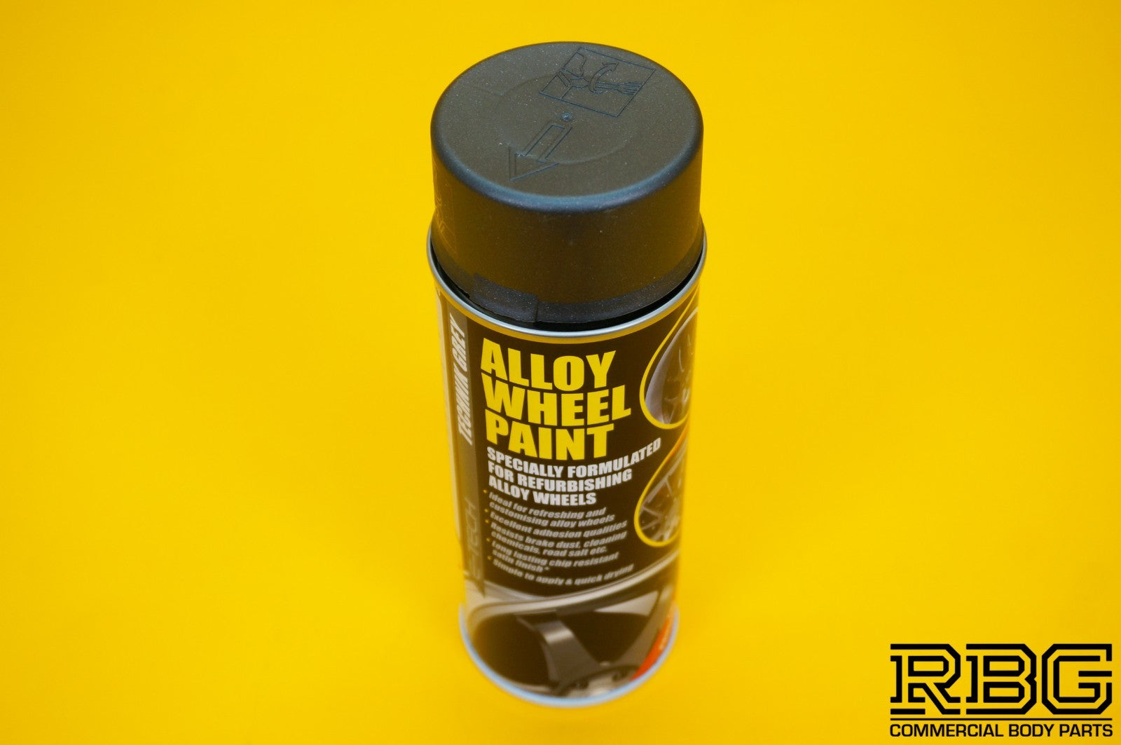 Alloy Wheel Paint TECHNIK GREY 400ml Aerosol Spray Car Refurbishment E-TECH