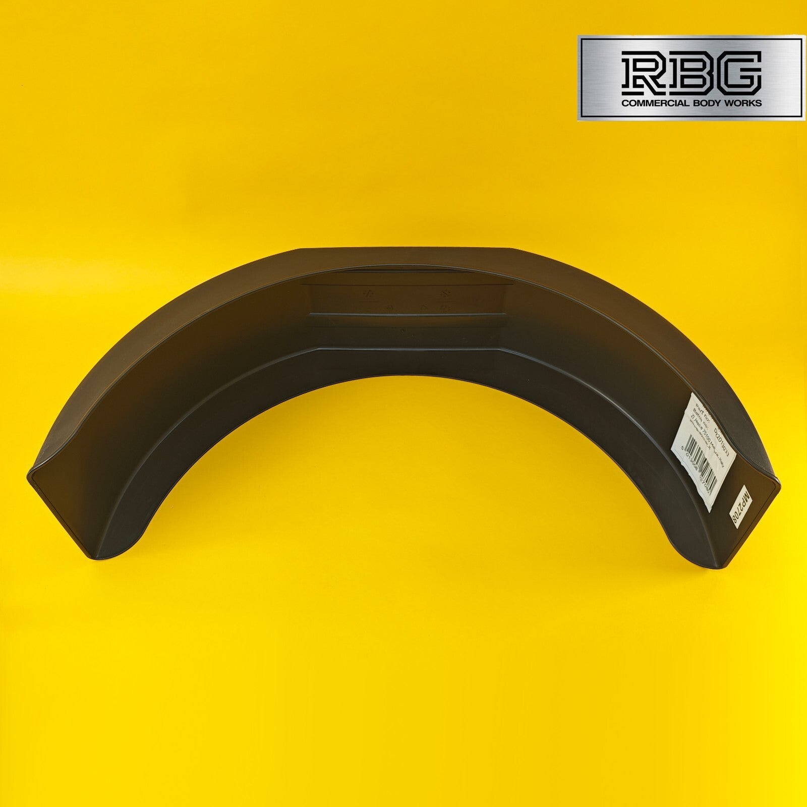 14 Inch Plastic Mudguard Single 790mm x 220mm for Trailer 14″ Wheel Domar Deluxe