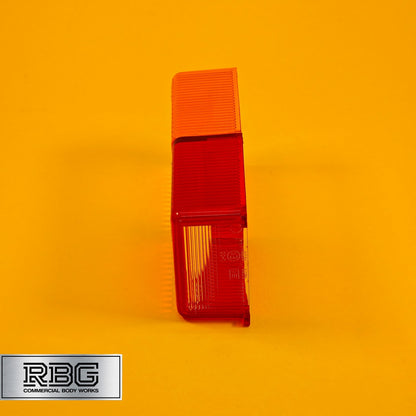 Trailer Rear Replacement Lens for Perei Oblong Tail Lamp Light Spare Lens Ifor