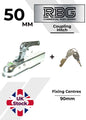 50MM COUPLING HITCH FOR 50MM DRAWBARS PRESSED STEEL, Heavy Duty Trailer Coupling