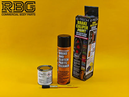 Brake Caliper Paint Kit COPPER Paint + Cleaner + Brush E-TECH For Car Vehicle UK