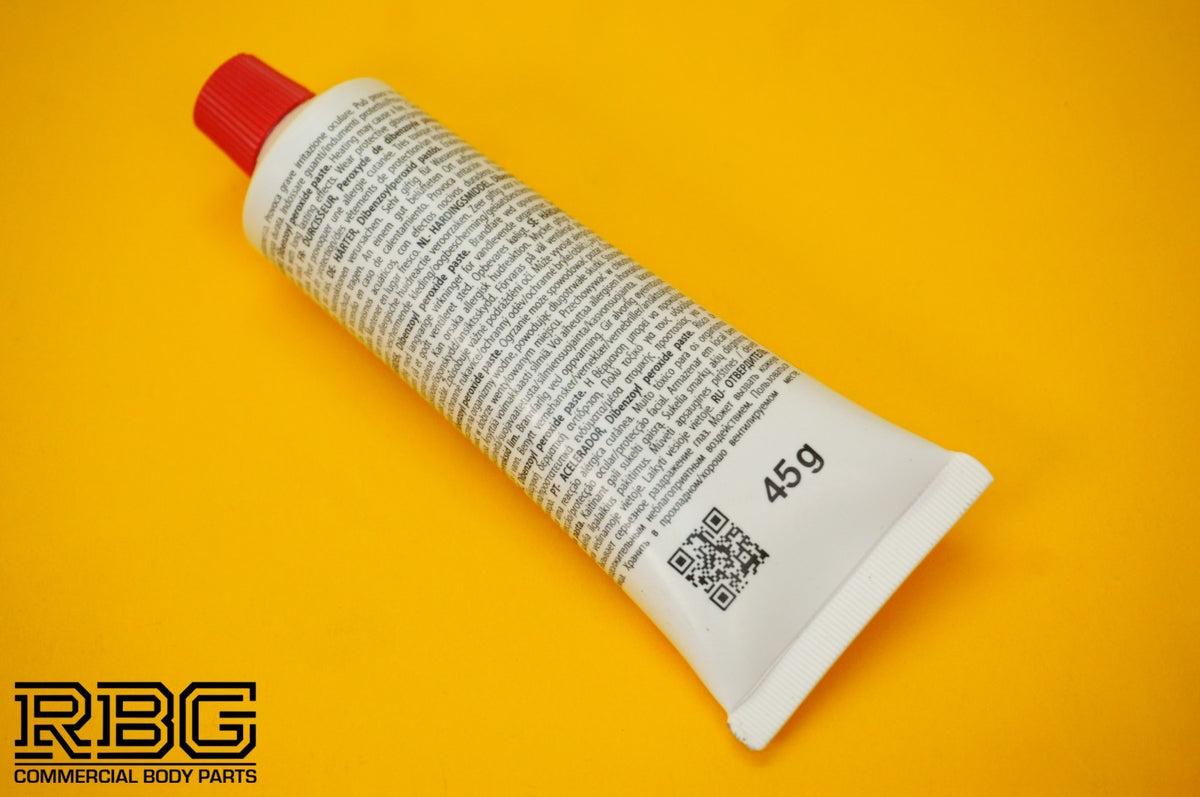 Universal Body Filler Hardener 45g for Fibreglass Easy Sand Polyester Resins