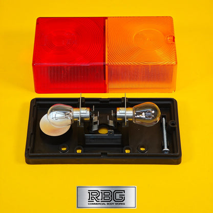 Rectangular Combination Light Bulb Britax 4 Function Lamp for Trailer Caravan