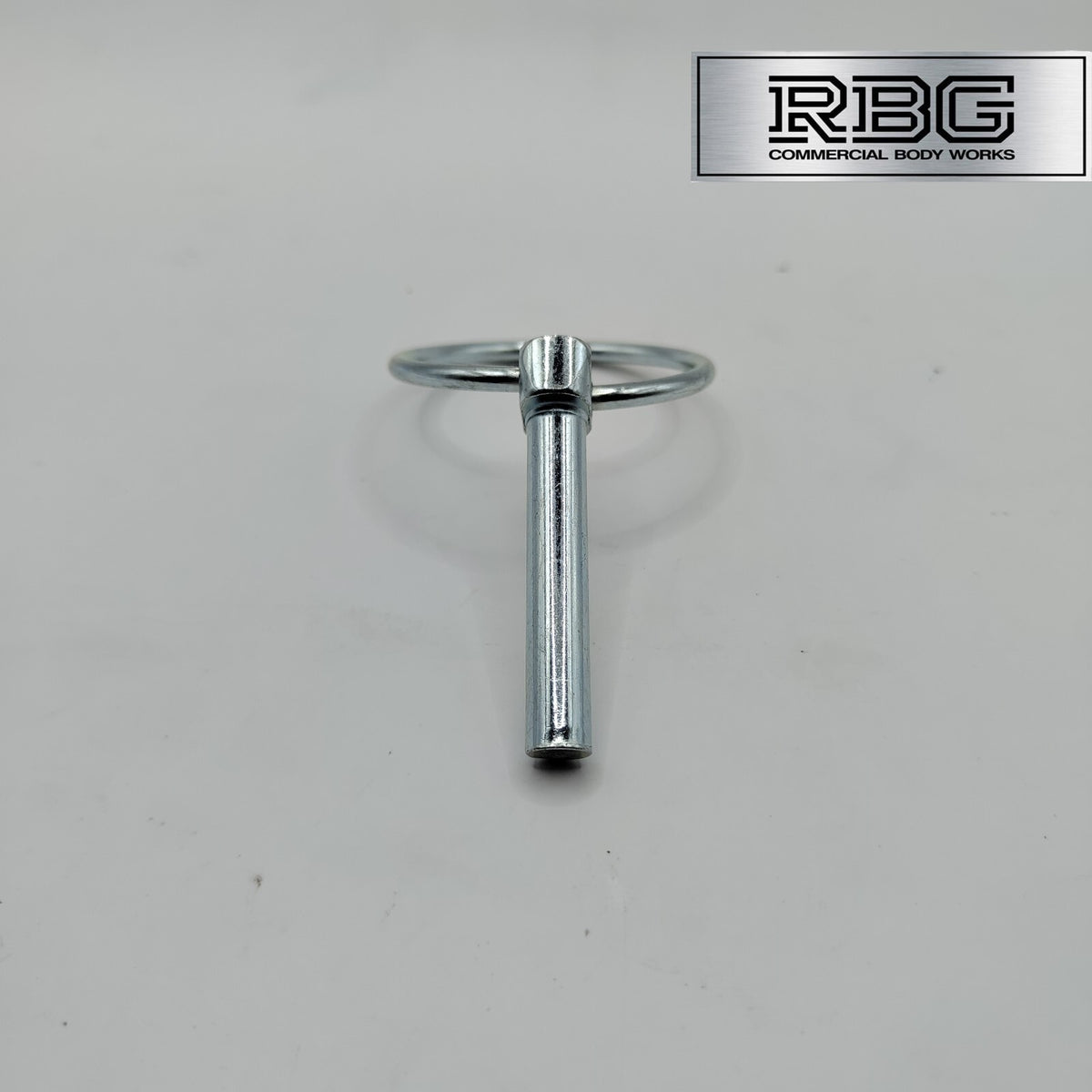 2x Lynch Pins Ø8 x 44.5mm Zinc Plated Steel Linch Pins Trailer, Tractor, Truck