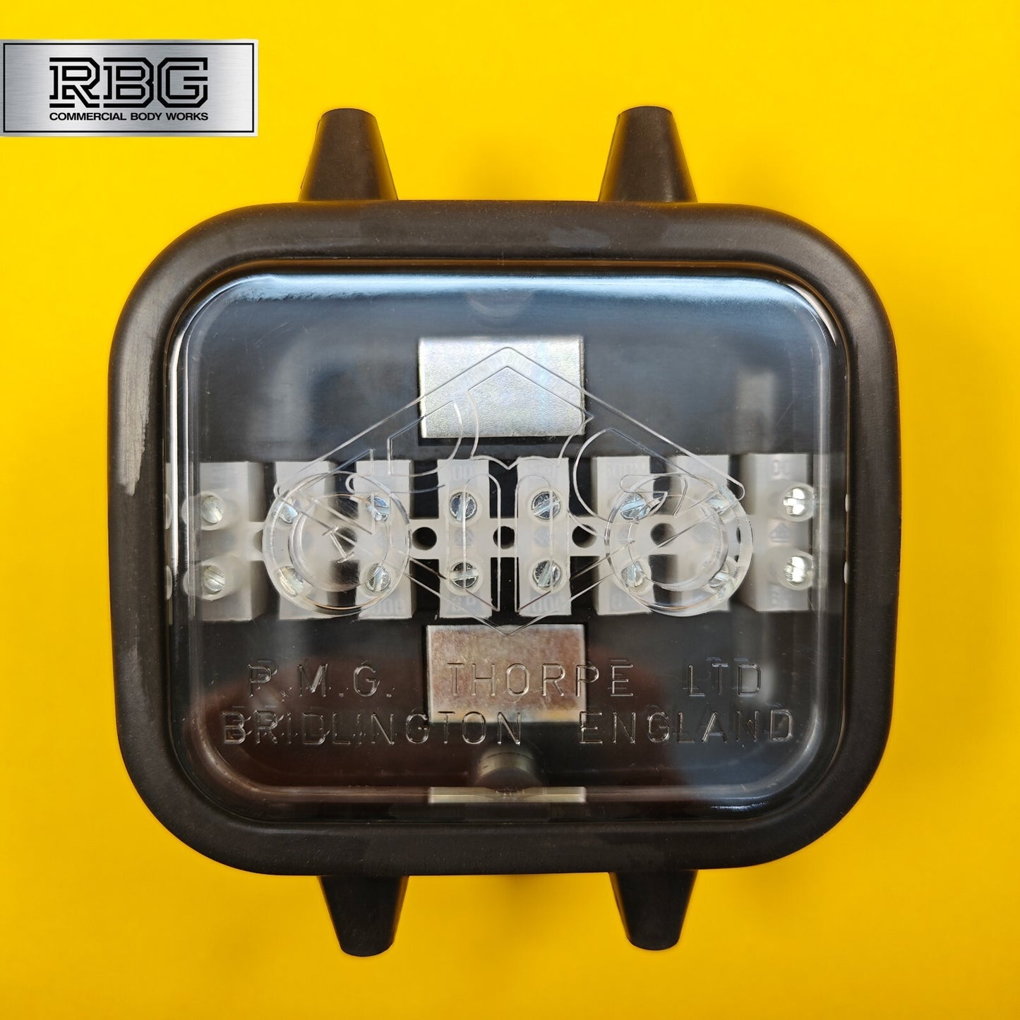 8 Way Junction Box Waterproof Rubber Block Britax for Towing Trailer Caravan UK