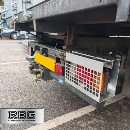 Light Guards for Mitsubishi Fuso THICK 3mm Galvanized Aluminum Truck Tipper UK