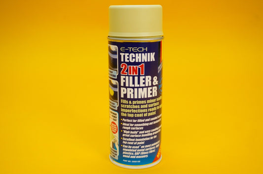Technik 2-in-1 Filler & Primer Fills Scuff Scratches Alloy Wheel Car Body Repair