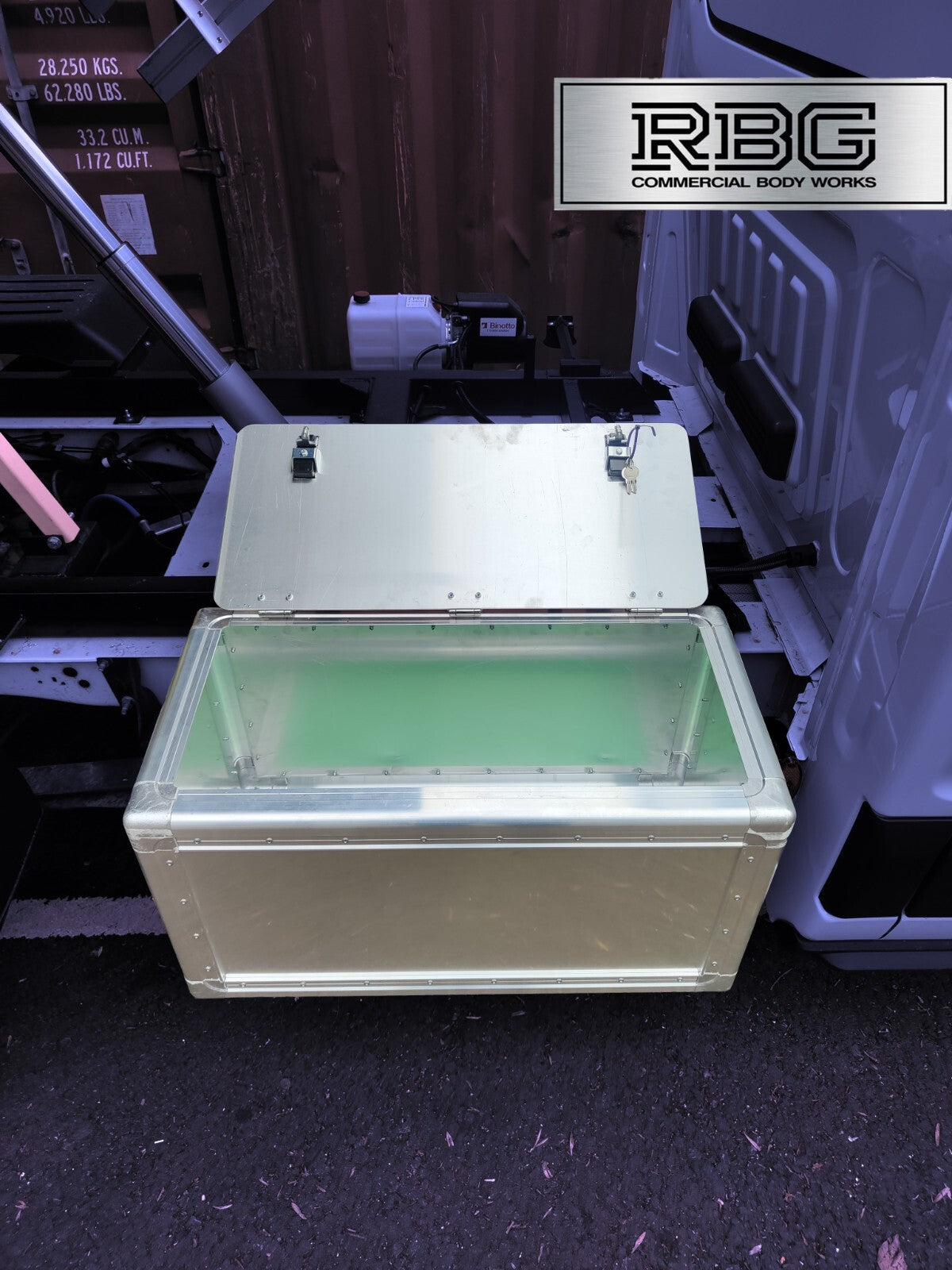 Aluminium Toolbox Ford Transit Trucks Lockable Storage Boxes FREE UK POSTAGE!!