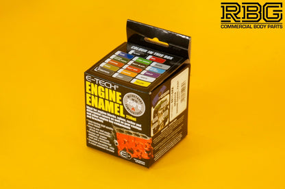 GRAPHITE Engine Enamel Paint Gloss E-TECH 250ml Heat Resistant for Car Motorbike