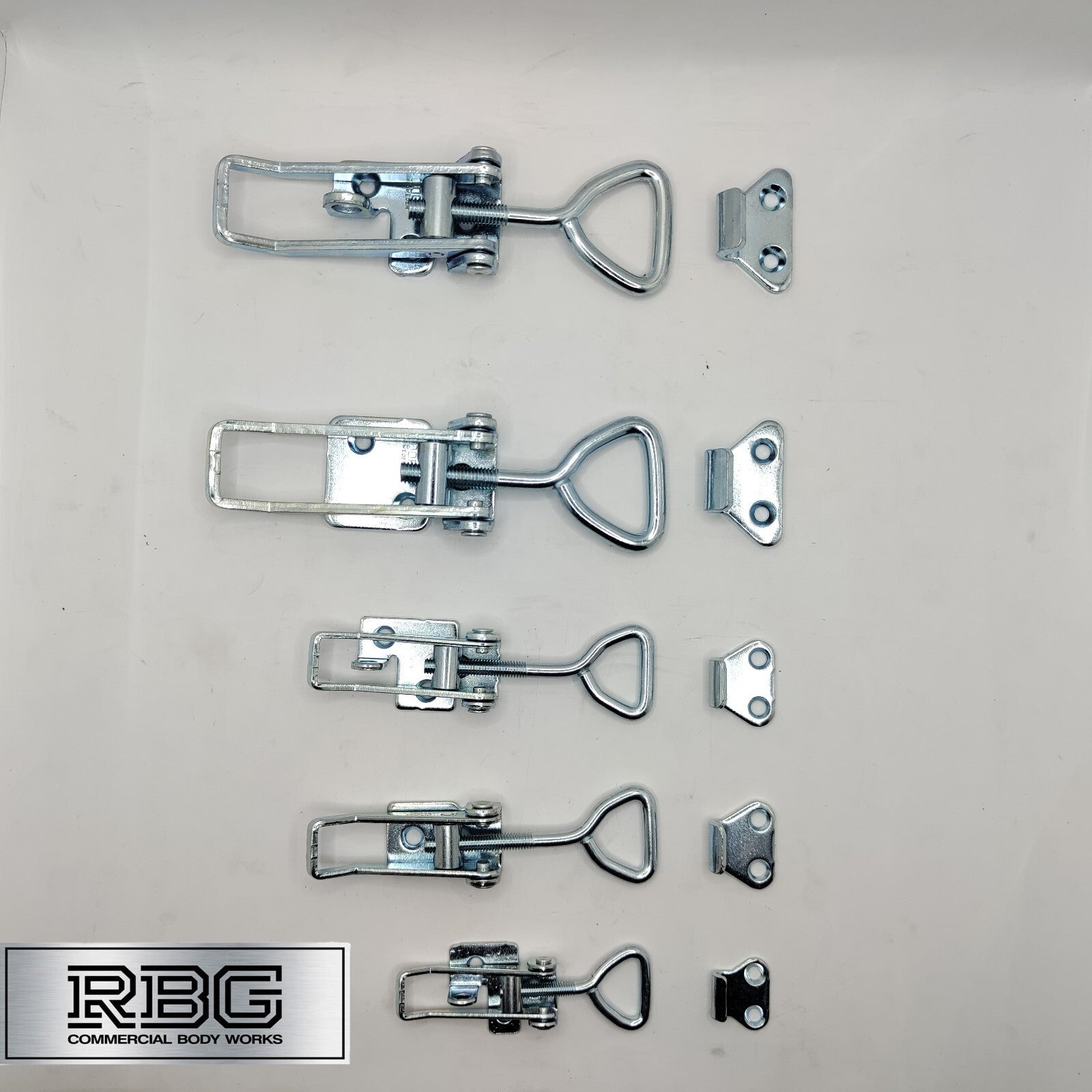 1x Over Centre Fastener OJOP + Catch Plate SMALL LOCKING Trailer Truck Caravan