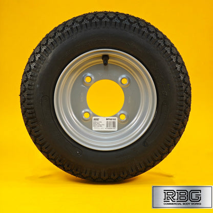 Spare Wheel & Tyre 3.50x8, 350x8 for Erde 102 Maypole 6810 115mm PCD Trailer UK