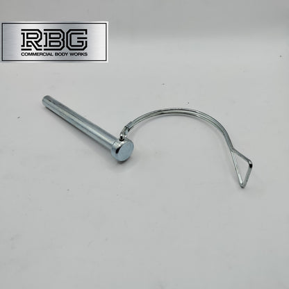 2x D Lock Pins 11X100MM Wire Shaft Clip Lynch Linch Trailer Tractor Taw Locking