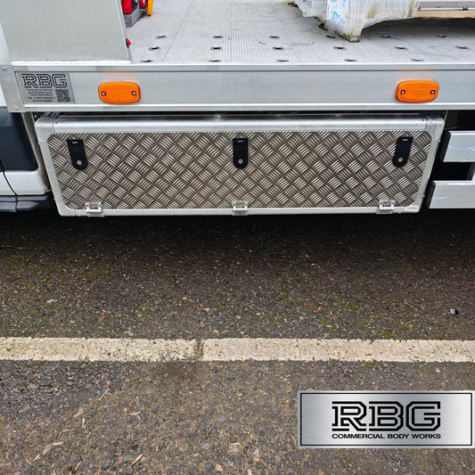 Toolbox Storage Box Lockable for Recovery Vehicle Aluminium Trucks FREE POSTAGE!