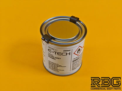 Brake Caliper Paint Kit GREY Paint + Cleaner + Brush E-TECH For Car Vehicle UK