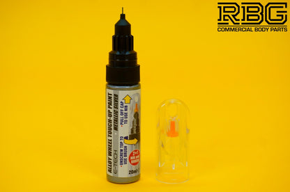 Alloy Wheel Paint Touch-Up PEN & STICK SILVER Chip Kurb Damaged Repair Pen Car