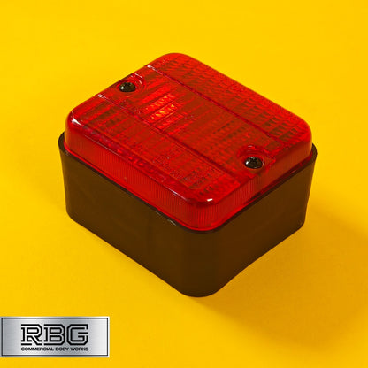 Rear Fog Bulb Light AJBA Red Universal Lamp For Trailer Caravan FR.20.001 Italy