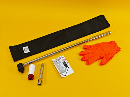 Vehicle Wheel Brace Kit 21mm Pro Sleeved Socket Protective Gloves Extension Bar