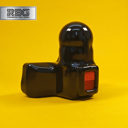 Towball Cover with Reflector Black PVC Boot for Fit Standard 50mm Tow Ball UK