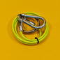 Breakaway Cable PVC Fluorescent Yellow 1mx3mm Trailer Caravan Safety Brake Cable